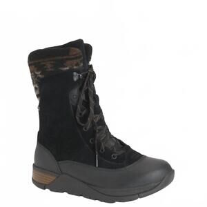 NEW MUCK women's apres lace leather boot in camo
